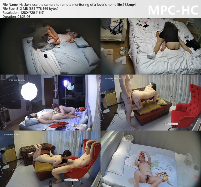 Hackers use the camera to remote monitoring of a lover's home life.782